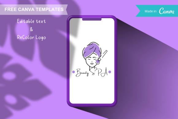 Download Canva Logo Templates - Face Treatment - Premium Resources