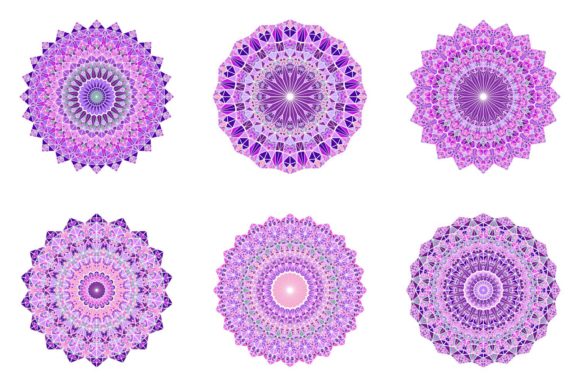 Download 6 Mosaic Mandala Designs - Mandala design Collection