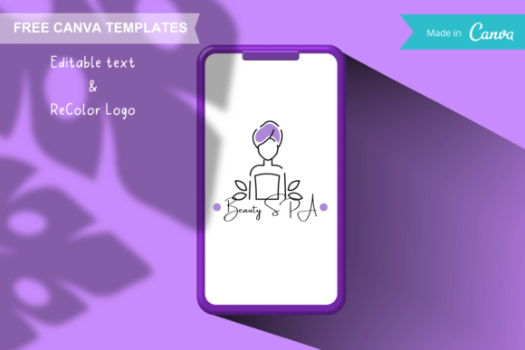 Download Canva Logo Templates - Body Treatment - Premium Resources