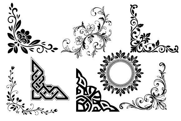 Download Floral Ornamental Designs Digital Art - Digital Collection