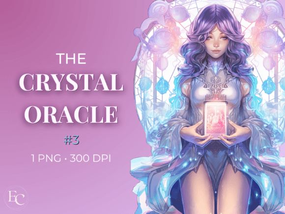 Download Pastel Psychic Tarot Reader Sublimation - Tarot Collection