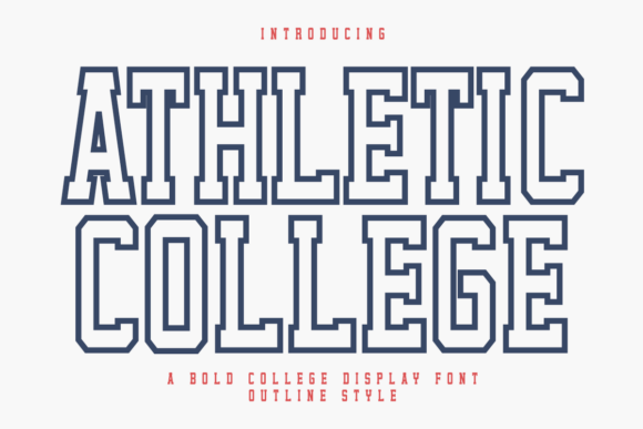 Download Athletic College Outline - Athletic Collection