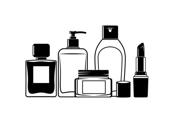 Download Silhouette Cosmetics Products Beauty - Cosmetics Collection
